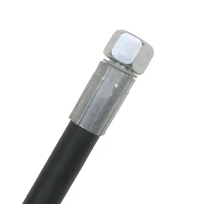 Przewód hydrauliczny 330 bar gwint zewnętrzny M18x1,5 prosta / oczko RNR 3/8 DN10 L-300mm DN10-2SN PZL-HYDRAL