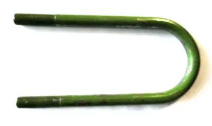 Strzemię resoru przyczepa D-47 rozstaw 8.5 dł. 24cm całkowita 8421