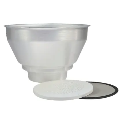 Cedzidło aluminiowe do mleka 240mm (12 L) dojarka ZAGRODA