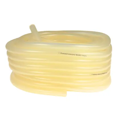 Przewód mleczny PCV 14x24 mm (25 m) Silikon dojarka ZAGRODA
