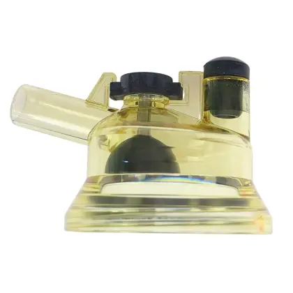 Korpus dolny przeźroczysty kolektora 150ml (wylot 16 mm) zamiennik Alfa kompletny dojarka ZAGRODA