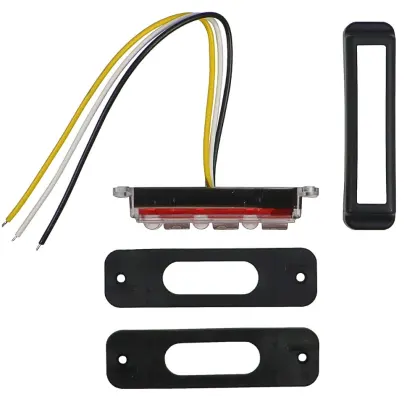 Lampa ostrzegawcza LED 12-24V błyskowa IP6 WAŚ