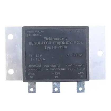 Regulator prądnicy RP15M elektroniczny do ciągnika C-330