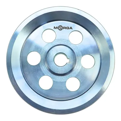 Koło pasowe 1 pasek 1 SPB / 1 HB FI-200 otwór 24mm stalowe MORGA