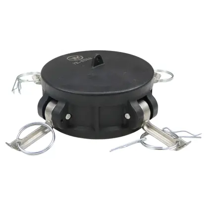 Zaślepka złącza Camlock DC żeńskie 16bar polipropylen PP 4" x 120,3mm PZL HYDRAL