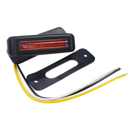 Lampa ostrzegawcza LED 12-24V błyskowa IP6 2463 WAŚ