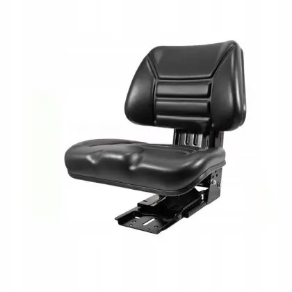 Czarne siedzenie ECO 111 do Ursus C-330 C-360 MF MTZ T-25