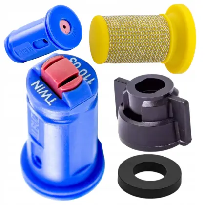 Dysza Albuz TWIN 03 niebieska ceramiczna z filtrem żółtym, kołpakiem SW8/11