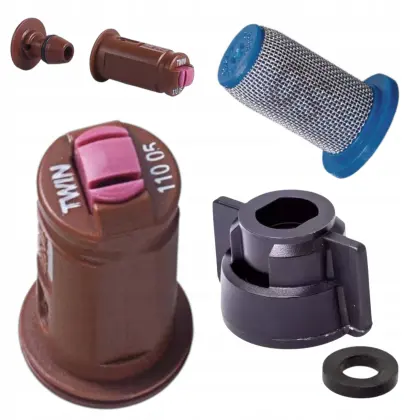Dysza Albuz TWIN 05 brązowa ceramiczna z filtrem niebieskim kołpakiem 8/11