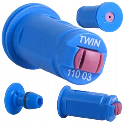 Dysza do opryskiwacza AVI TWIN 03, eżektor dwustrumieniowy ALBUZ ROZPYLACZ