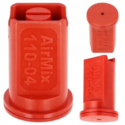 Rozpylacz eżektorowy dysza AIR MIX 110° 04 VP Czerwona