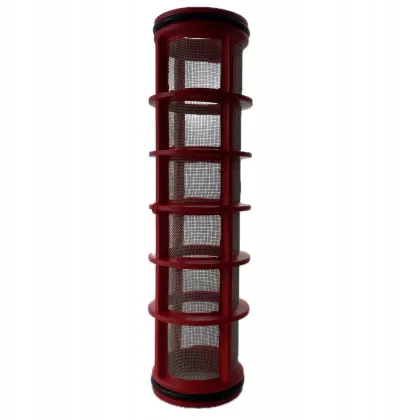 Wkład filtra tłocznego do oprykiwacza Arag 58x210 32mesh Czerwony