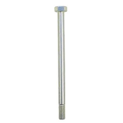 Śruba mocowania pompy hydraulicznej z łbem 6-kątnym niepełny gwint M8x123 kl.8.8 DIN931 czarny