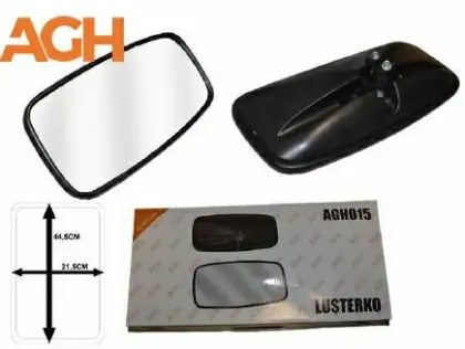 Lusterko 445x215mm do ciągnika MTZ 1,4 kg plastikowe AGH