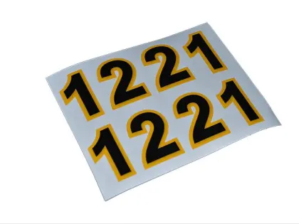 Naklejka maski do MTZ 1221 2 sztuki 1221N