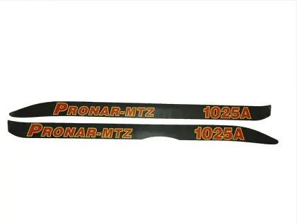 Naklejka maski do ciągnika MTZ 1025A komplet