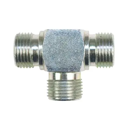 Złącze hydrauliczne trójnik M18/18/18 krótki 11453