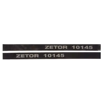 Komplet znaków - emblematów do ciągnika Zetor 10145 13835