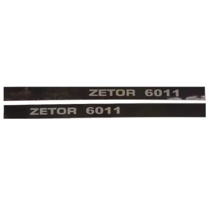 Komplet znaków - emblematów do ciągnika Zetor 6011 14744