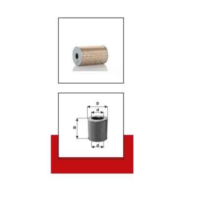 Wkład filtra oleju do Bizon WFO-0710 15229