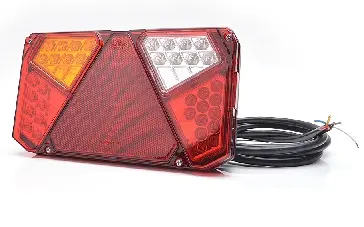 Lampa zespolona tylna W125DL 7-funkcyjna LED 12/24V lewa Pronar wodoodporna z przewodem 24192