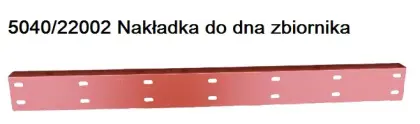 Nakładka dna zbiornika z mechanizmem rozładowczym 24811
