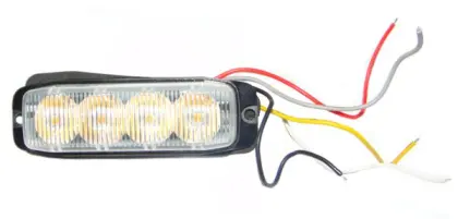 Lampa ostrzegawcza żółta 25935