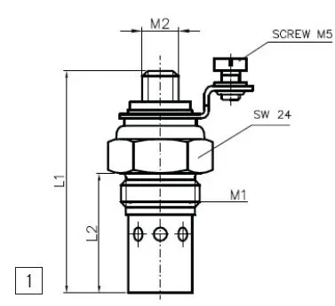 Świeca żarowa płomieniowa MF do John Deere 26589