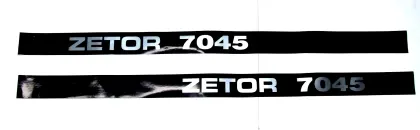 Komplet znaków - emblematów do Zetor 7045 27939