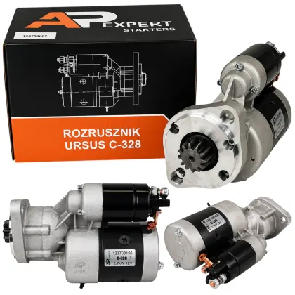 Rozrusznik AP Expert do Ursus C-328 MTZ 320 12V 2,7kW 9 zębów